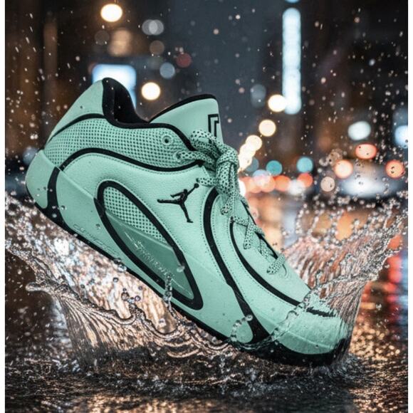Nike Men\'s Jordan Tatum 4 Sneakers HQ4614 300 Green Glow Size 10 NEW NO BOX!